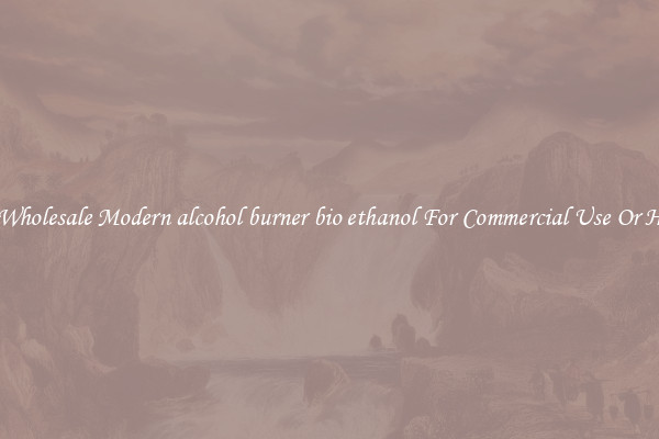 Buy Wholesale Modern alcohol burner bio ethanol For Commercial Use Or Homes